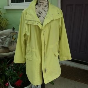 TALBOTS  lime green jacket